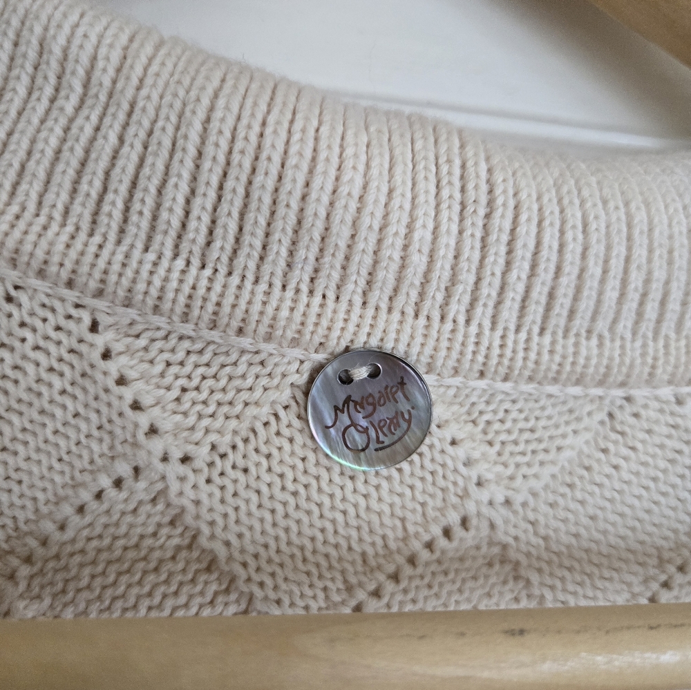 Margaret OLeary Organic Cotton Knit Women's Sweater - Picture 4 of 5